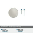 thumbnail image 3 of Amerock Balon 1 inch (25mm) Diameter Satin Nickel Cabinet Knob, 3 of 5