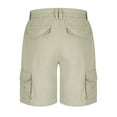 thumbnail image 4 of Stretch Cargo Shorts Men Cargo Pants Short Thin Cargo Shorts for Men Summer Mens Shorts Mens Shorts Mens Cargo Shorts Clearance Cheap, 4 of 8