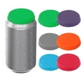 thumbnail image 2 of Silicone Soda Can Lids, BPA-Free Reusable Silicone Can Covers, Can Stopper or Protector For Soda, Beer, Drink, Juice, Coke, Beverage, Fits Standard Cans, 6 Pcs, 2.54x0.43", 2 of 9