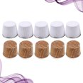 thumbnail image 6 of 10PCS Wooden Bottle Cork Plug Safe Vacuum Flask Stopper Lid Replacement Kettle Parts Household Supplies (Size S, Normal Style, Cloth Style), 6 of 8