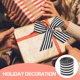 thumbnail image 3 of OULII Polyester Wired Edge Black and White Strip Ribbon for Holiday Wreaths Bows and Flower Crafts, 3 of 6