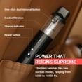 thumbnail image 4 of Owleys Cordless Car Vacuum Cleaner - 16000PA Powerful Suction - Rechargeable Vacuum Cleaner for Car - Handheld Vacuum Cleaner for a Vehicle - Portable High Power Vacuum for Home, Car, 4 of 8
