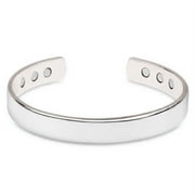 SIMYOUNG Magnetic Copper Energy Therapy Bracelet Bio Arthritis Pain Relief Mens Women Sliver