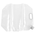 thumbnail image 1 of Sac de Contenant d'Eau Pliable de 15 L Transparent en PVC Réutilisable, Contenant d'Eau Congelable pour Urgence et Camping en Plein Air, 1 of 7