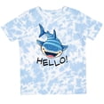 thumbnail image 3 of Inktastic Cute Whale Shark Says Hello Boys or Girls Toddler T-Shirt, 3 of 5