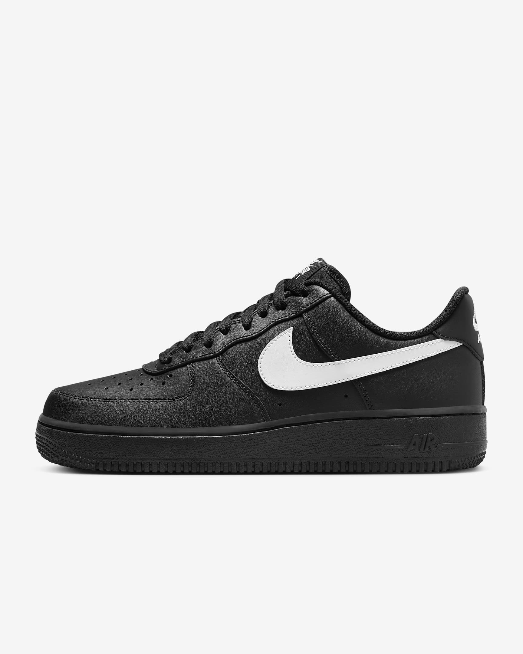 Nike Air Force 1 '07 Men's Sneaker Black photo 2