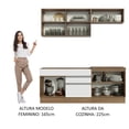 thumbnail image 5 of Cocina Integral 200cm Marrón/Blanco MADESA Glamy 07, 5 of 5