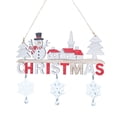 thumbnail image 1 of Labymos Navidad Haning puerta colgantes madera Feliz, 1 of 8