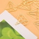 thumbnail image 1 of Clips de papel creativos, 8 piezas de clips de papel de diamante creativos, clip de papel de oficina, funcionalidad de alta precisión, 1 of 6