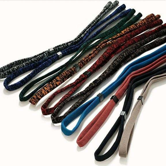 10 Pack Eyeglass Holder Straps, Adjustable Sports Glasses Lanyard Cord for Men & Women