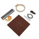 thumbnail image 3 of Kit De Bordado, Decoración Clásica, Agujas De Hilo De Bordado De Aro De Bordado Especial Significativo Para Principiantes Para Amantes De Las Manualidades De Bricolaje Para Uso ANGGREK Otros, 3 of 8