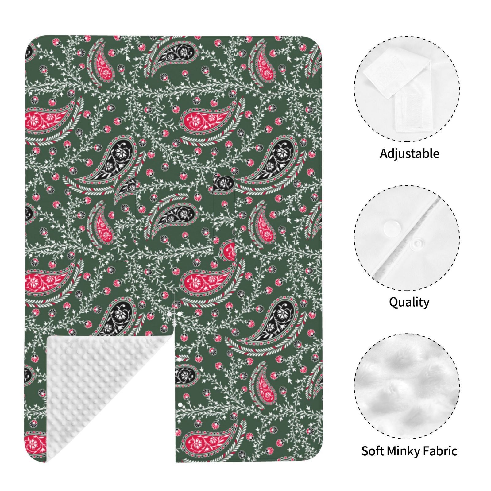 Car Seat Cover Baby - Paisley Pattern No.9091 Breathable Infant Car Seat Cover for Baby Carseat, Lightweight Comfort Baby Essentials Must Haves Newborn Stuff for Girl Boy
