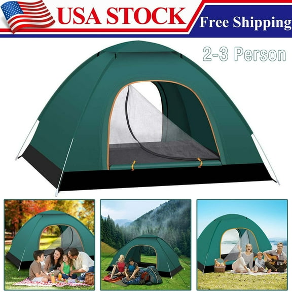 2-3 Pop up Privacy Shower Tent, Dressing Room, or Portable Toilet Stall with Carry Bag for Camping, Beach, Outdoors