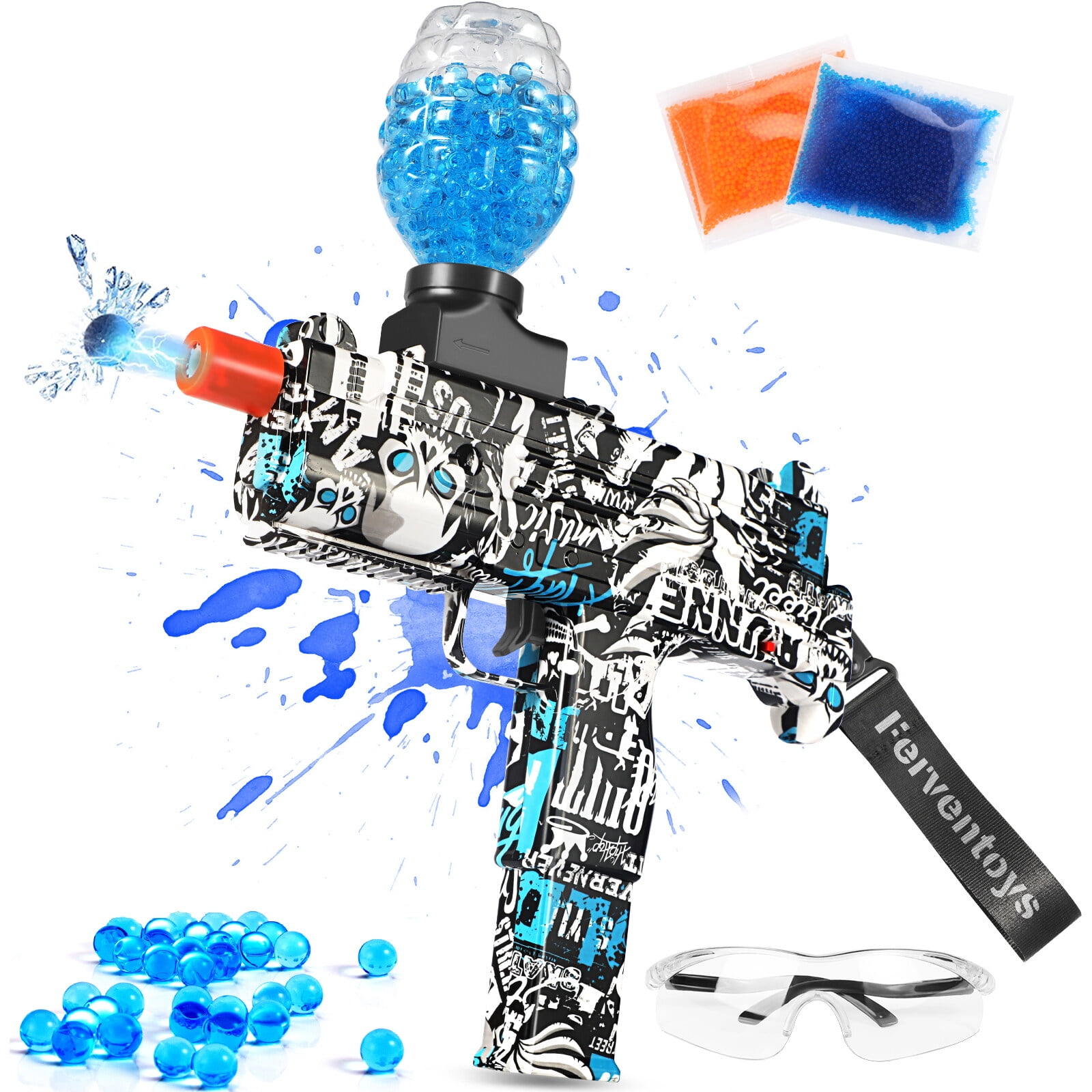 Electric Gel Ball Blaster Water Bead Blasters with 10,000pcs Gel