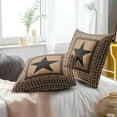 thumbnail image 7 of Western Throw Pillow Cover 20x20 Inch Texas Star Pillow Covers \u200bSet of 2 Primitive Vintage Decorative Pillowcase for Home Bedroom Sofa, 7 of 7