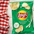 thumbnail image 3 of 2 Pack Lay's Sour Cream & Onion Potato Chips, 3 of 3