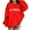 1#Red, variant on Kiijoy Toddler Girls Loose Hoodie Los Angeles Print Pullover Hooded Sweatshirt with Pocket
