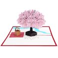 thumbnail image 1 of Wdftyju Tarjeta de flor de cerezo Pop Up Tarjeta de flor 3D Carta de amor romántica Tarjetas de felicitación Wdftyju 6uy2rv0sx6xy9dj6D01, 1 of 9