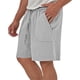 thumbnail image 5 of pstuiky Pantalones cortos para hombre, Pantalones cortos de entrenamiento casuales y cómodos para hombre con bolsillos con cordón elástico Pantalones cortos cargo, 5 of 9