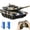 Green, variant on Supdex 1/24 RC Tank Leopard II Remote Control Battle Tank Model Toy Perfect Birthday for Boys 6+