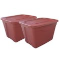 thumbnail image 1 of 2 Cajas de Plastico 68 litros Roja Peyo Santiago, 1 of 4