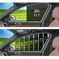 thumbnail image 2 of Haiy Co - PreCut 2Ply 20% Window Tint Film Kit For 2020-2024 Nissan Sentra Sedan -Side+Rear Window, 2 of 6