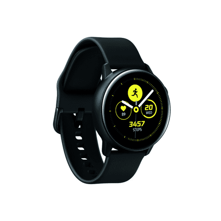 Samsung - Galaxy Watch Active Smartwatch 40mm Aluminum - Black