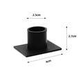 thumbnail image 4 of Matoen 4Pcs Candle Holders for Taper Candles and Table Candles Candle Holder for Elegant Room Decoration, 4 of 7