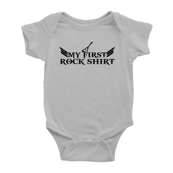 My First Rock Shirt Newborn Infant Baby Girl Boys Romper