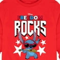 thumbnail image 3 of Lilo & Stitch - Freedom Rocks - Youth Long Sleeve Graphic T-Shirt, 3 of 5