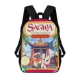 thumbnail image 1 of Sagwa, la Gatita Siamesa China-theme Backpack, Campus style schoolbag Bookbag with Adjustable Shoulder Straps And Large Zip Compartment, Unisex Travel Bags., 1 of 6