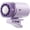Purple, variant on 2026 Car Clip On Air Conditioner Fan with LED Display - 360° Rotation, 199 Speeds Adjustable, USB Rechargeable Personal Cooling Fan, 16℃ Semi-Cooling Wide Clamp 2000mAh Battery (White)