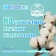 thumbnail image 3 of 3 Pairs (6 Gloves) - White 100% Cotton Moisturizing Gloves for Dry Hand, Eczema - Sleeping Nighttime Cotton Cloth Moisturizing Gloves - Size Medium, 3 of 5