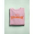 thumbnail image 3 of This Is Halloween Trend Graphic - Women's Sweatshirt, 3 of 4