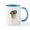 White/Blue Inside, variant on CafePress - Nerf Classic Melted Logo Mugs - 11 oz Ceramic Mug - Novelty Coffee Tea Cup