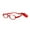 Red, variant on Baby Girls & Boys Optical Glasses with Strap No Screw One-piece Children Eyeglasses Size 39 For Age 0-1Yrs