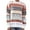 Pink, variant on Womens Sweater Casual Retro Fair Isle Crewneck Long Sleeve Print Knitted Pullover Trendy Tops for Women
