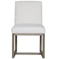 thumbnail image 3 of Universal Furniture Carter Upholstered Dining Side Chair in Charcoal, 3 of 4