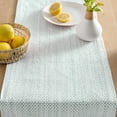 thumbnail image 3 of Mainstays Azye Woven Table Runner, Green, 14"W x 72"L, 1 Piece, 3 of 7