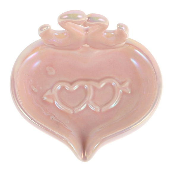 Masteelf Swan Couple Statue Soap Dish for Bathroom Self-Draining Soap Holder Ceramic Soap Tray Decorative Soap Tray Anti-Slip Soap Container