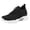 Black, variant on XIMIN Women's Mesh Sports Shoes - Lightweight Breathable Running Sneakers for Spring Summer Fall, Casual Walking Shoes (Yellow, 6.5)