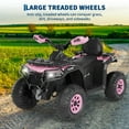 thumbnail image 2 of PIONEERWORKS 12V Kids Ride On Toys Car Electric Vehicle Remote w/Parent Remote Control, Spring Suspension, LED Lights, Bluetooth, Music, USB, 2 of 9