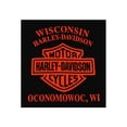 thumbnail image 2 of Harley-Davidson Men's Furious Flames Short Sleeve T-Shirt, Black 5503-HC9A (2XL), Harley Davidson, 2 of 2