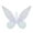 White, variant on Fortune Colorful Organza Angel Wings Kids Girls Butterfly Fairy Wing Party Cosplay Photography Prop