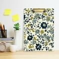 thumbnail image 2 of FORMRS Acrylic Clipboard with Low Profile Clip Standard A4 Letter Size, 12.5" x 9", Light Floral, 2 of 8