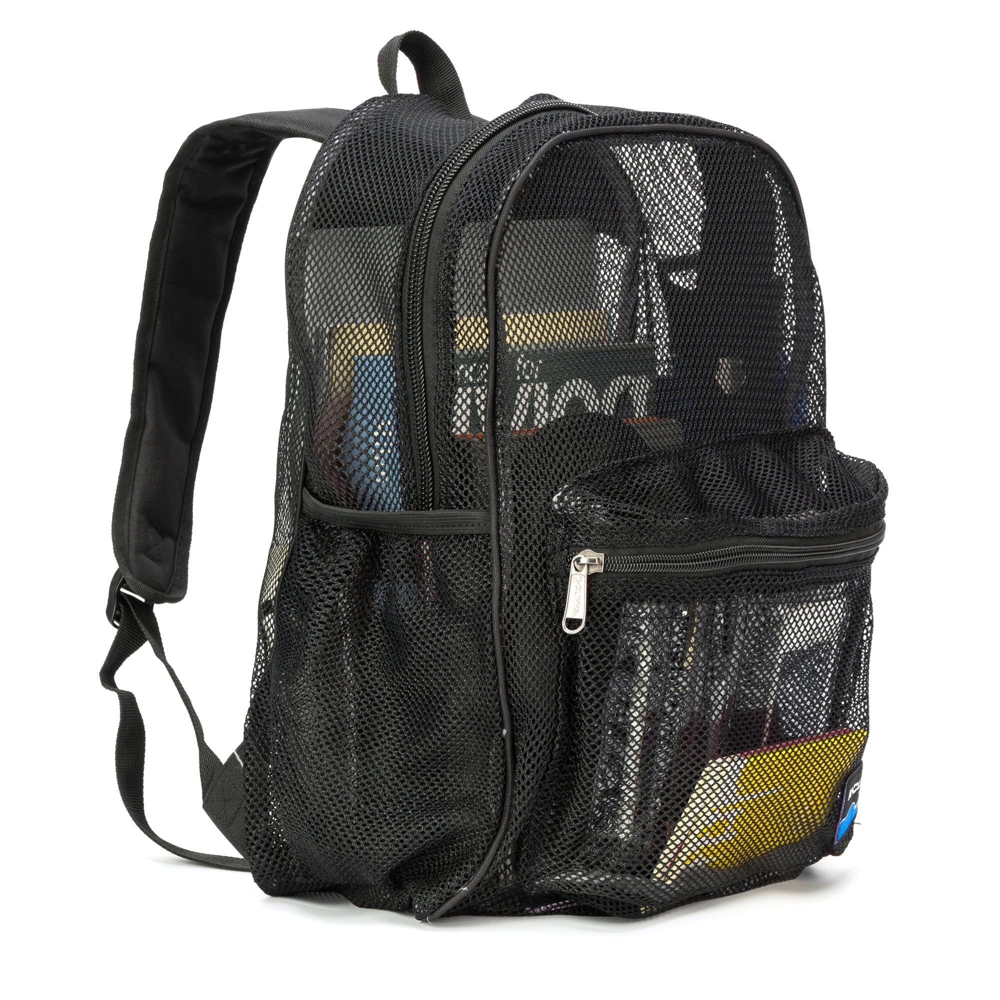Mesh Backpack Heavy Duty Student Net Bookbag Quality Simple Netting ...