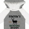 thumbnail image 4 of Inktastic Pawpaw Hunting Buddy Bow Hunter Boys or Girls Long Sleeve Baby Bodysuit, 4 of 5