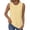 Yellow, variant on CYRBOKO Women's Tank Tops, Crew Neck Casual Summer Pullover Sleeveless Tops Red Size 2XL