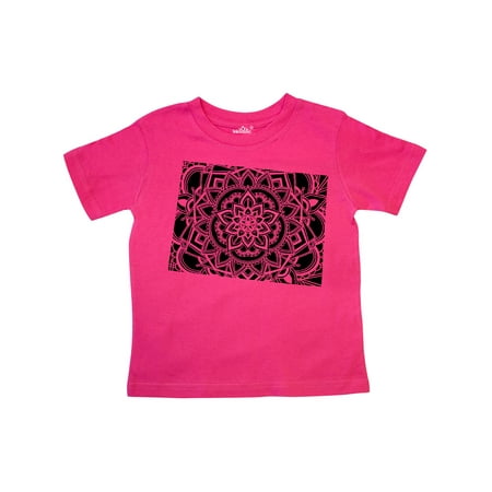 

Inktastic Colorado Silhouette Mandala Gift Toddler Boy or Toddler Girl T-Shirt