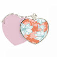 thumbnail image 1 of Verde planta flor naranja pintura Bolsa de viaje Mirror maquillaje corazón rosa, 1 of 4